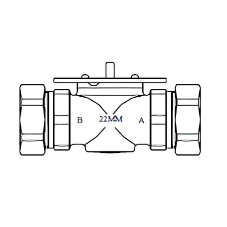 Potterton Myson 22mm Zone Valve Body Only